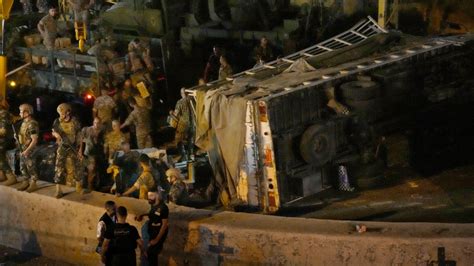 Shooting after Hezbollah truck overturns near Lebanese capital leaves 2 people dead